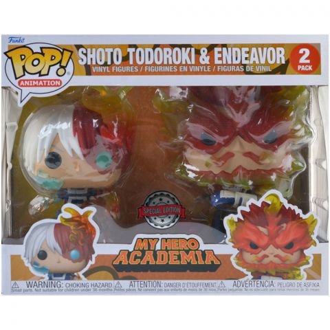 Фигурка Funko POP! Animation. My Hero Academi: Shoto Todoroki & Endeavor 2 pack
